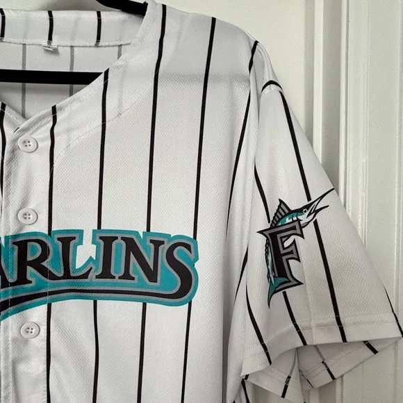 MLB • Los Marlins Classic Baseball Jersey - Adult Size XL - Collector’s Item - Picture 3 of 11